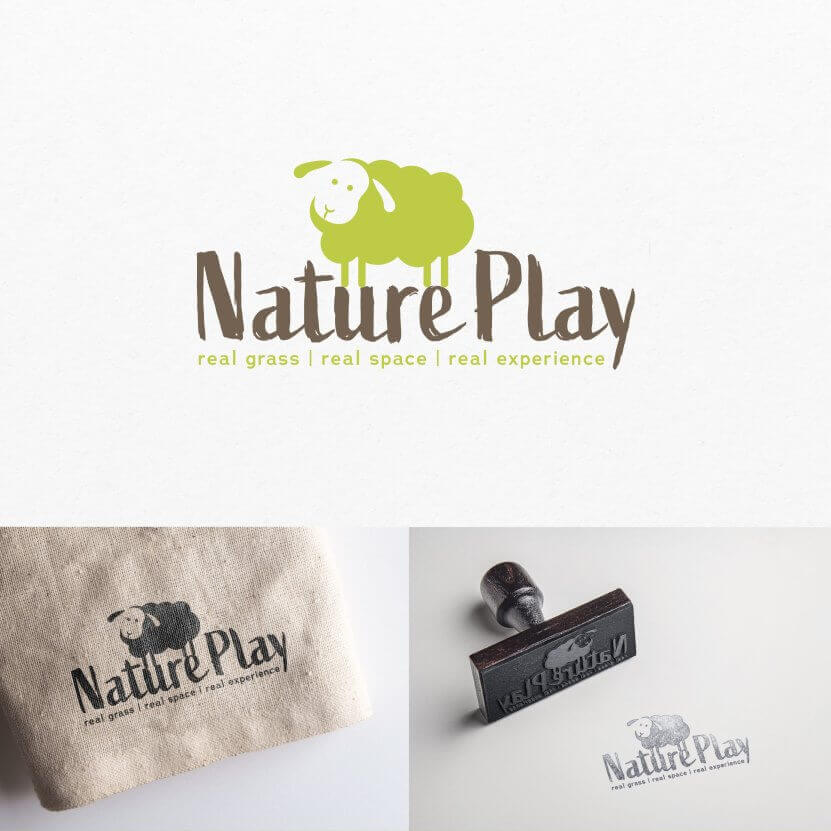 Nature Play logó tervezés